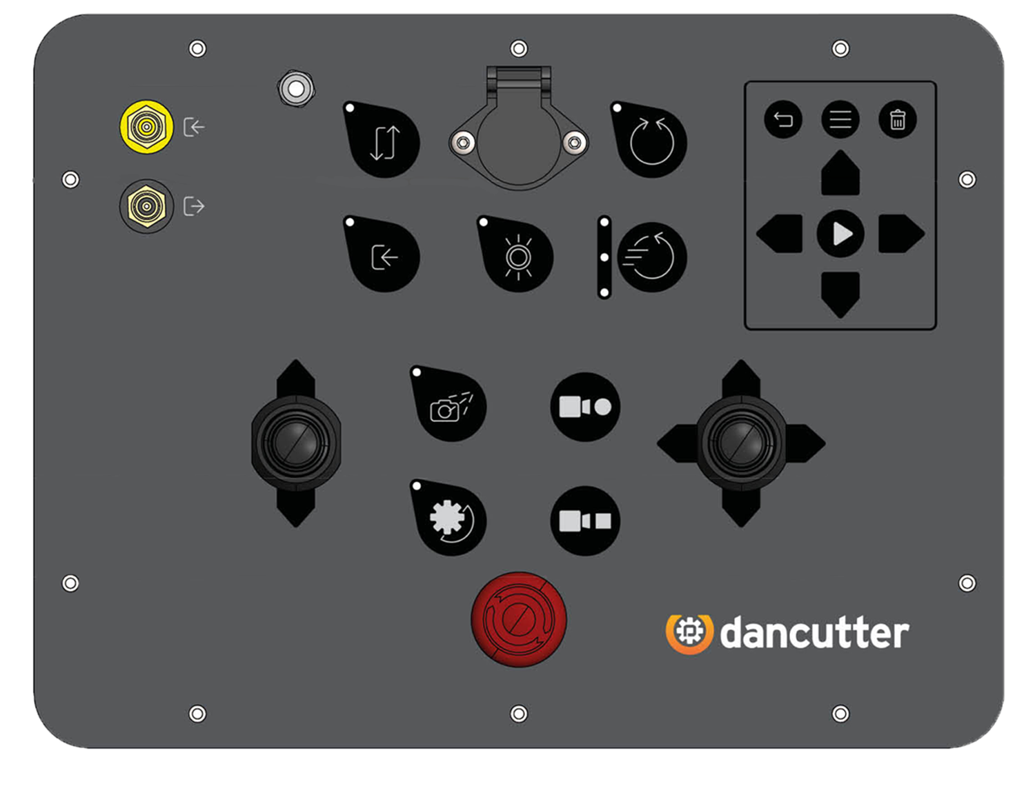 Dancutter Control Unit - keyboard