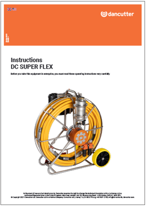 Cover of Bedienungsanleitung DC SUPER FLEX DE